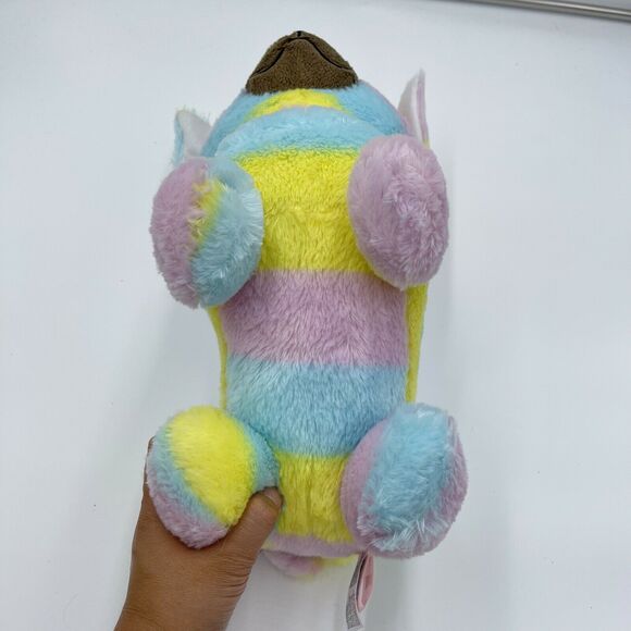 Amuse Collection Mameshiba Rainbow Bulldog 14" Plush - Picture 6 of 7